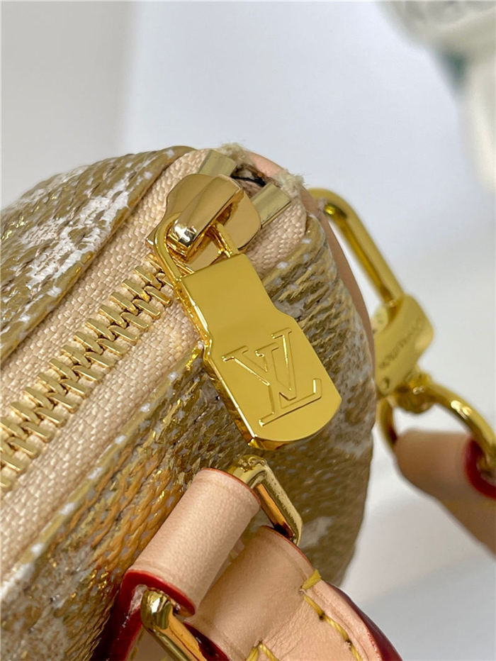 Louis Vuitton Nano Speedy Bag Monogram Gold M82242 High