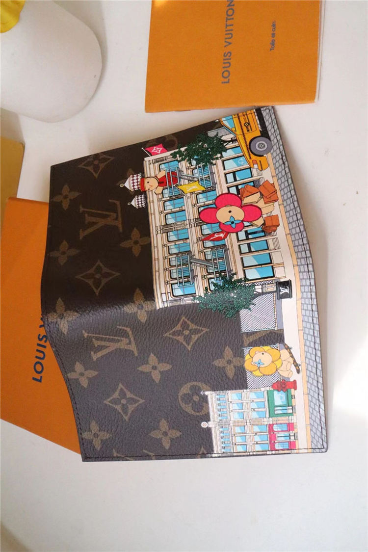 Louis Vuitton PASSPORT COVER Monogram coated canvas High