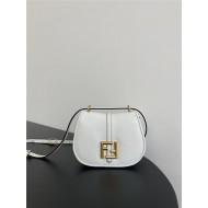 Fendi C’mon Mini leather bag White High