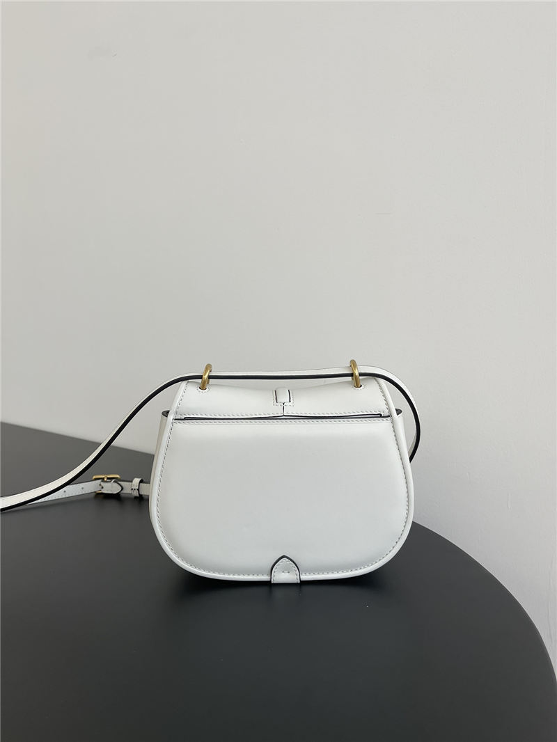 Fendi C’mon Mini leather bag White High