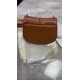 Fendi C’mon Medium leather and full-grain leather bag Brown High