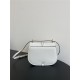 Fendi C’mon Medium leather and full-grain leather bag White High