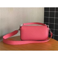 BAGUETTE Selleria bag with oversized topstitching Pink High