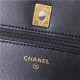 Chanel Wallet on Chain AP3504 Lambskin, Imitation Pearls, Strass & Gold-Tone Metal Black A