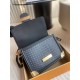 Louis Vuitton DAUPHINE MM Calfskin M22276 Black High