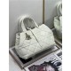 DIOR TOUJOURS BAG MEDIUM Macrocannage Calfskin Latte High