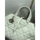 DIOR TOUJOURS BAG MEDIUM Macrocannage Calfskin Latte High