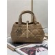 DIOR TOUJOURS BAG SMALL Macrocannage Calfskin Tan High