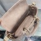 LADY D-JOY BAG MICRO Cannage Lambskin Beige High