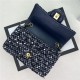 Chanel Mini Classic Flap Bag Tweed Navy-Blue High