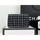 Chanel Mini Classic Flap Bag Tweed Black High