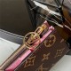 Louis Vuitton Lisa Wallet Monogram Canvas M82415 Pink High