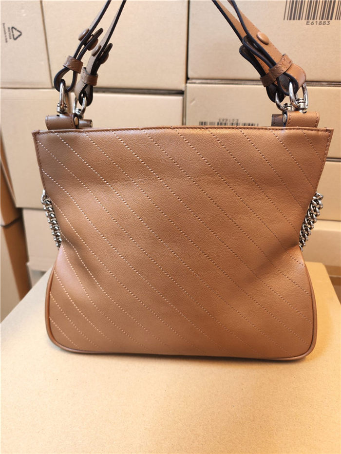 Gucci BLONDIE SMALL TOTE BAG Leather 751518 Camel High