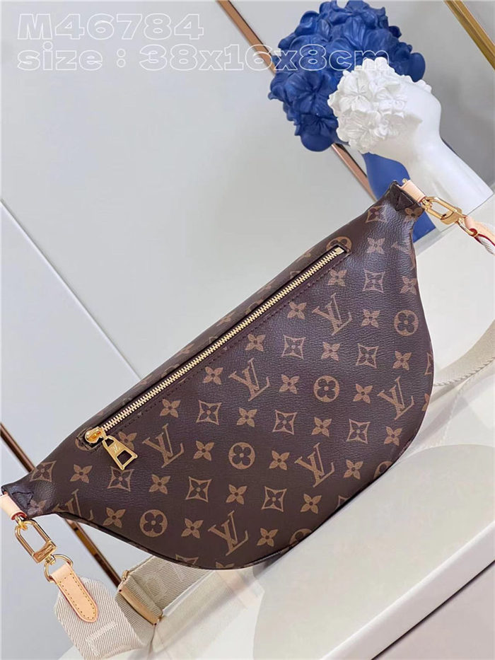 Louis Vuitton High Rise Bumbag Monogram coated canvas M46784 High