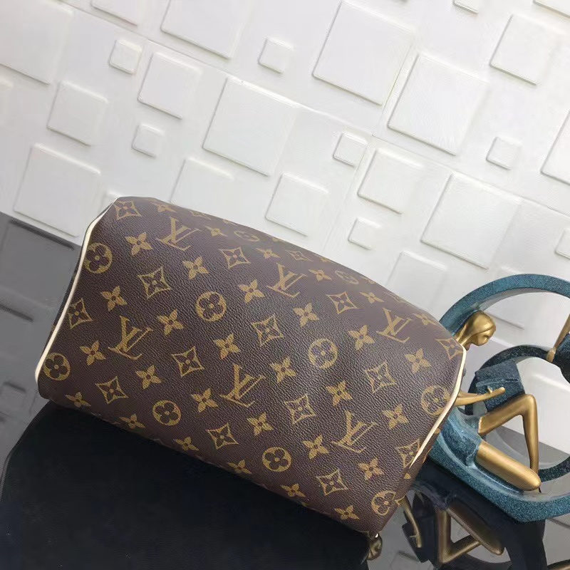 Louis Vuitton Speedy Bandouliere 25 Bag Monogram High