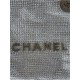 Chanel 22 MINI HANDBAG Shiny Calfskin Silver(diamonds) & Silver-Tone Metal AS3980 High