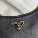 Prada Re-Edition Saffiano leather mini bag 1BC204 Black High