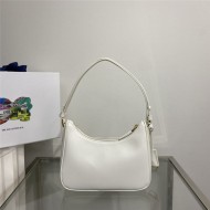 Prada Re-Edition Saffiano leather mini bag 1BC204 White High