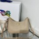 Prada Re-Edition Saffiano leather mini bag 1BC204 Taupe High