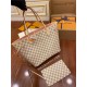 Louis Vuitton Neverfull MM Bag Damier Azur N41605 Top