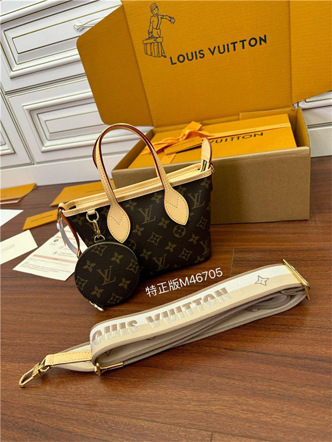 Louis Vuitton NEVERFULL BB Monogram M46705 Top