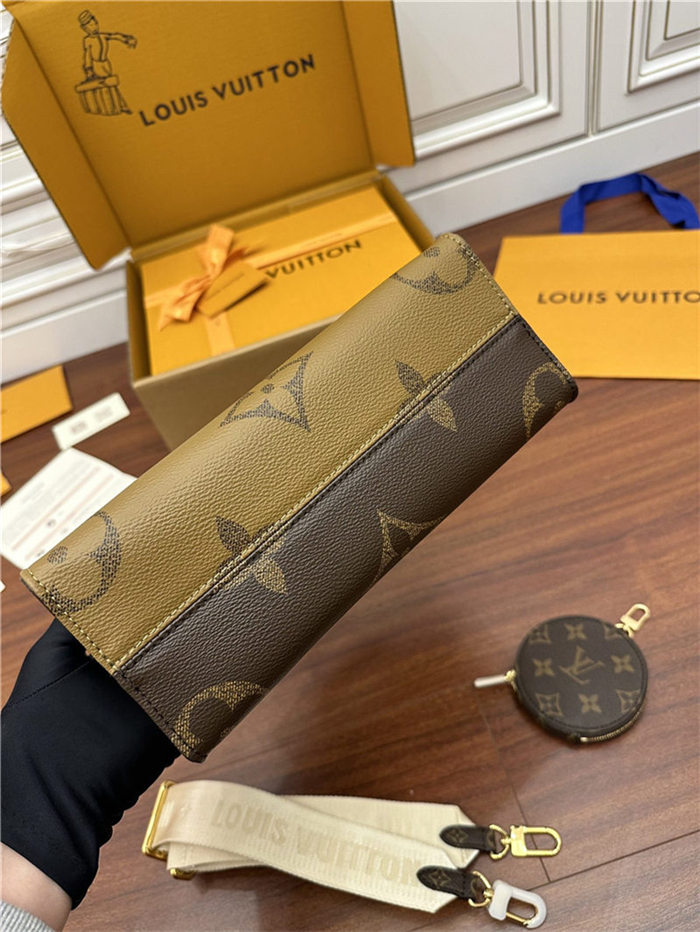 Louis Vuitton ONTHEGO PM Monogram and Monogram Reverse coated canvas M46373 Top