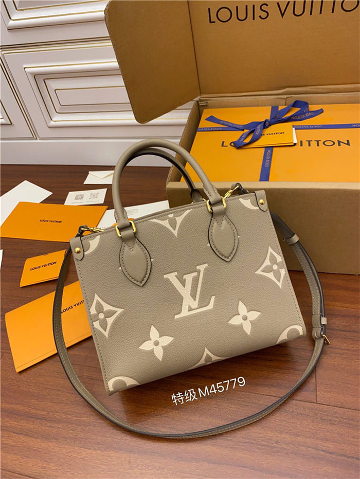 Louis Vuitton ONTHEGO PM Monogram Empreinte M45779 Top