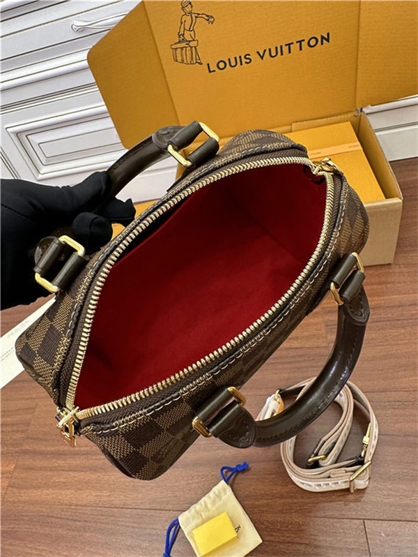 Louis Vuitton SPEEDY BANDOULIÈRE 20 Damier Ebene N40489 Top