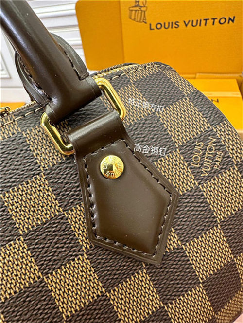 Louis Vuitton SPEEDY BANDOULIÈRE 20 Damier Ebene N40489 Top