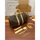 Louis Vuitton Keepall Bandoulière 45 Monogram Eclipse M40569 Top