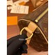 Louis Vuitton Keepall Bandoulière 45 Monogram Eclipse M40569 Top