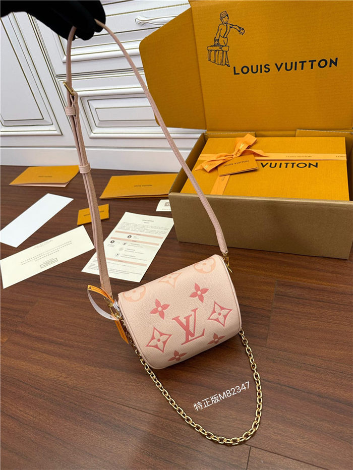 Louis Vuitton Mini Bumbag Monogram Empreinte embossed supple grained cowhide leather M82347 Top