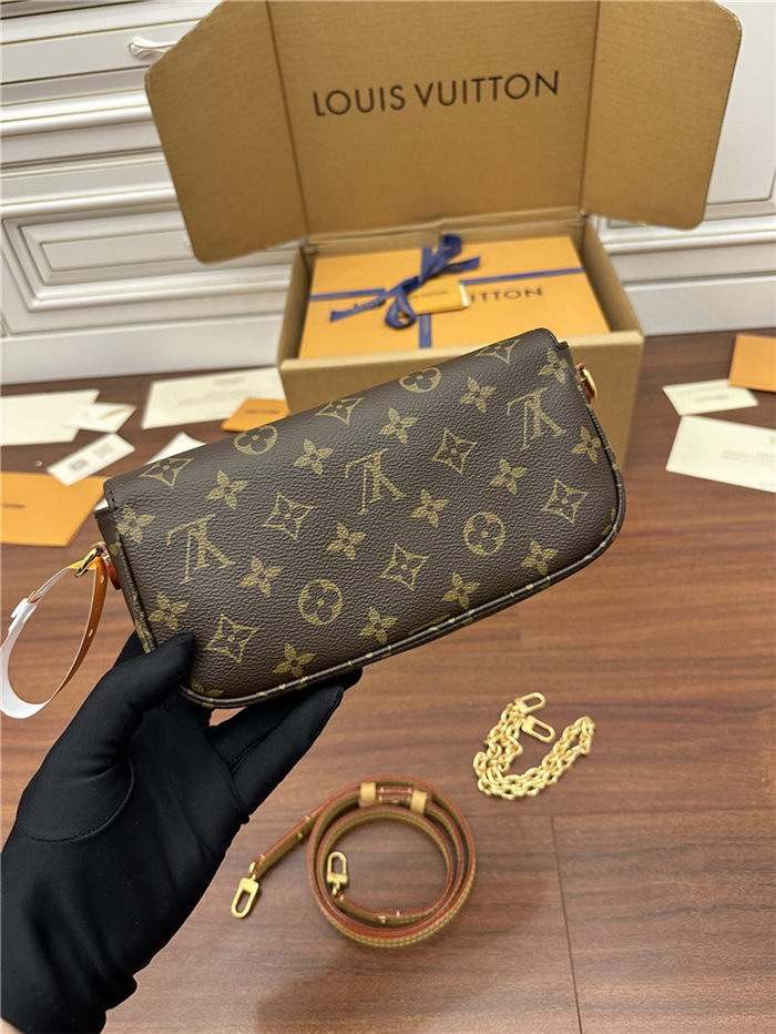 Louis Vuitton WALLET ON CHAIN IVY Monogram coated canvas M81911 Top