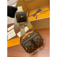 Louis Vuitton UTILITY CROSSBODY Bag Monogram M80446 Top