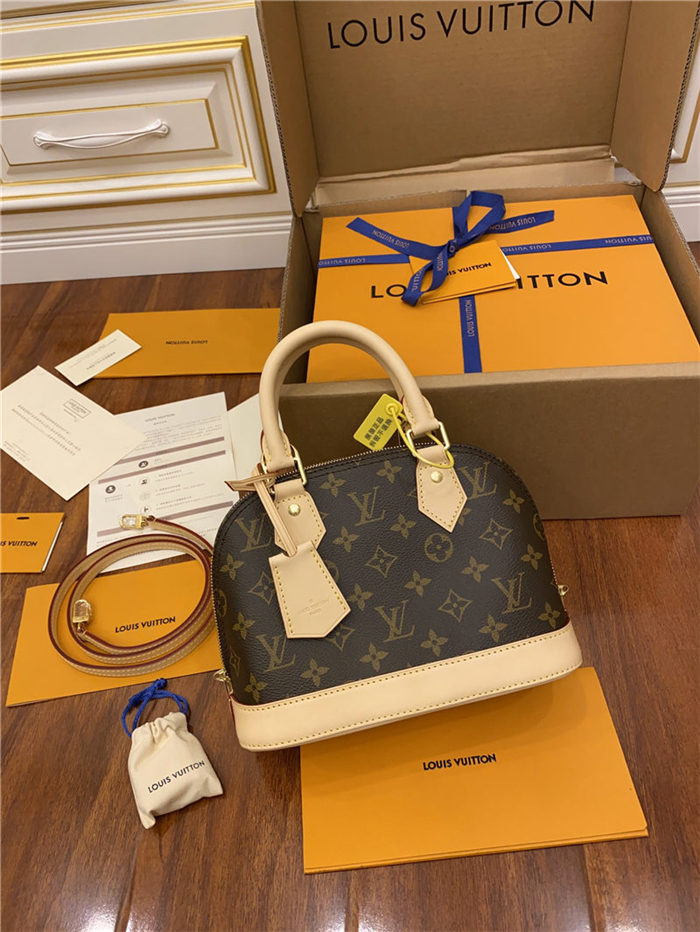 Louis Vuitton Alma BB Bag Monogram Canvas M53152 Top