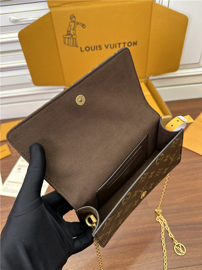 Louis Vuitton Wallet On Chain Lily Monogram coated canvas M82509 Top