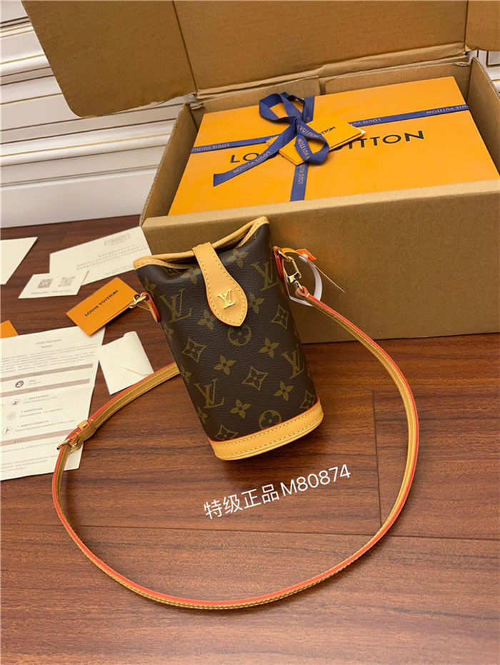 Louis Vuitton Fold Me Pouch Monogram coated canvas M80874 Top