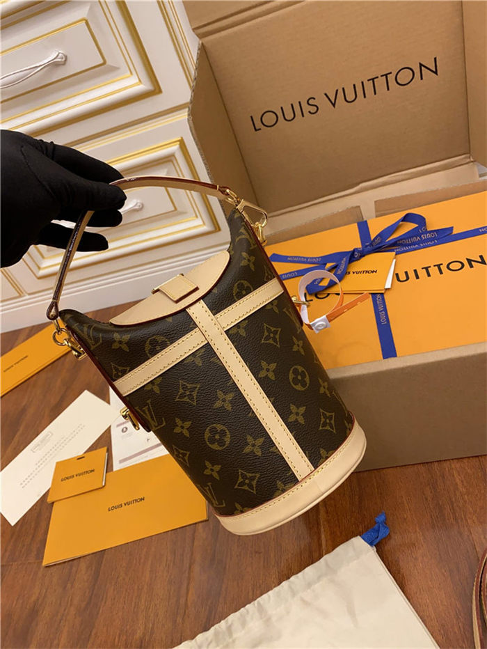 Louis Vuitton DUFFLE BAG Monogram coated canvas M43587 Top