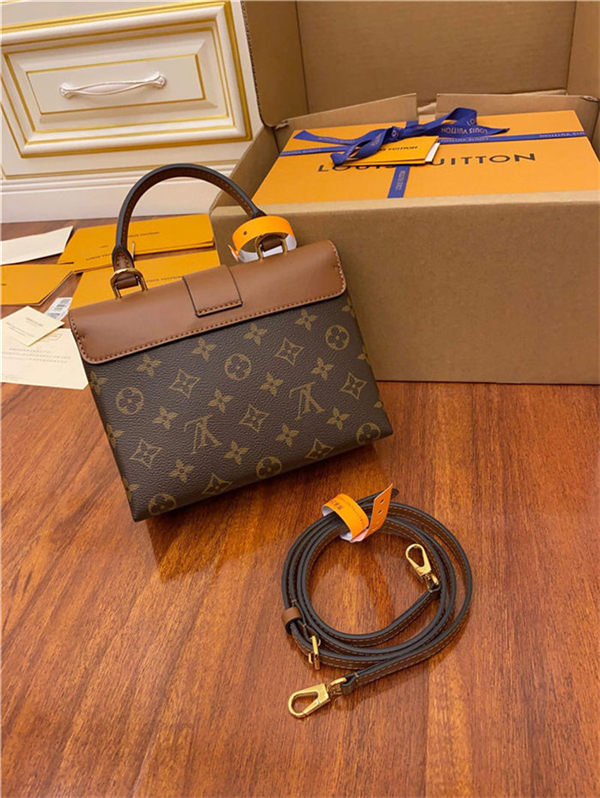 Louis Vuitton Locky BB Monogram coated canvas and smooth cowhide leather M44654 Top