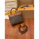 Louis Vuitton Locky BB Monogram coated canvas and smooth cowhide leather M44654 Top