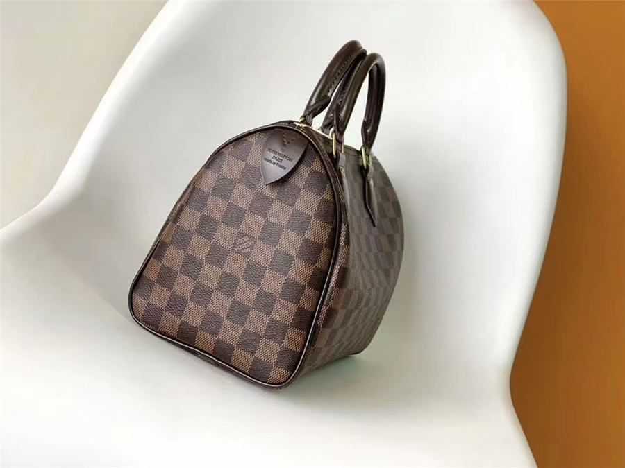 LV Speedy Bandoulière 25 Damier Ebene N41365 (No Strap) High