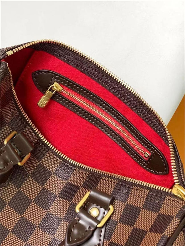 LV Speedy Bandoulière 25 Damier Ebene N41365 (No Strap) High