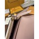 Louis Vuitton FLORE CHAIN WALLET M67405 Rose Ballerine Top