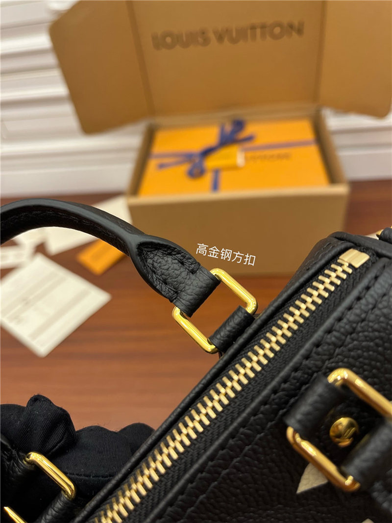 Louis Vuitton NANO SPEEDY Monogram Empreinte Leather M81456 Top