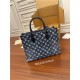 Louis Vuitton ONTHEGO MM Monogram Jacquard Denim Blue M59608 Top