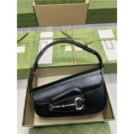 Gucci HORSEBIT 1955 SHOULDER BAG 764155 Leather Black high