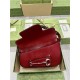 Gucci HORSEBIT 1955 SHOULDER BAG 764155 Leather Burgyndy high