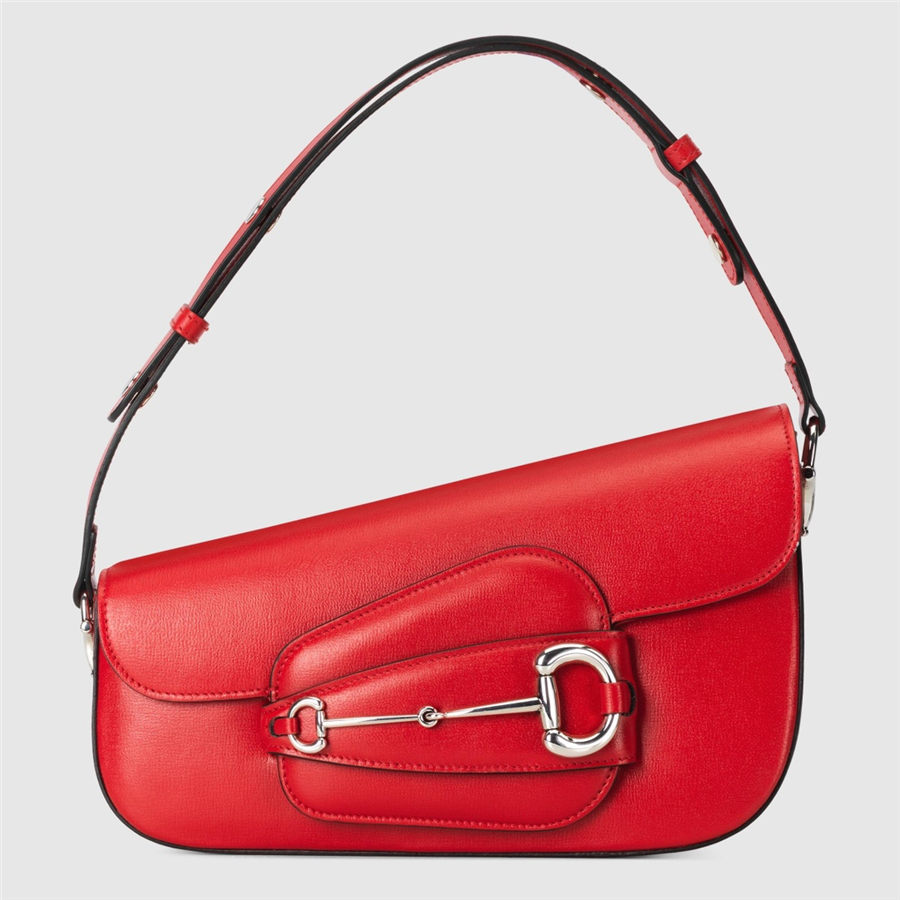 Gucci HORSEBIT 1955 SHOULDER BAG 764155 Leather Red high