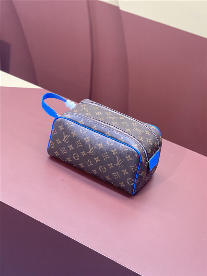 Louis Vuitton King Size Toiletry Bag Monogram Canvas M47528 Blue High