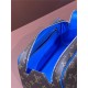 Louis Vuitton King Size Toiletry Bag Monogram Canvas M47528 Blue High